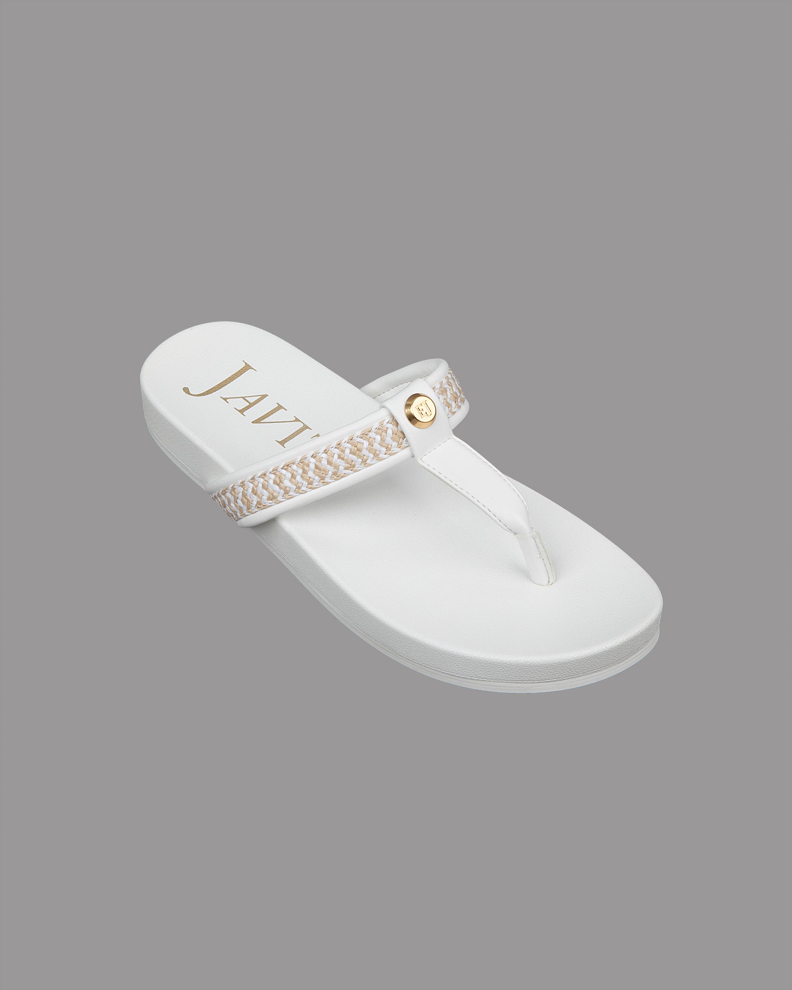 Squishee® Flip Flop White Mix