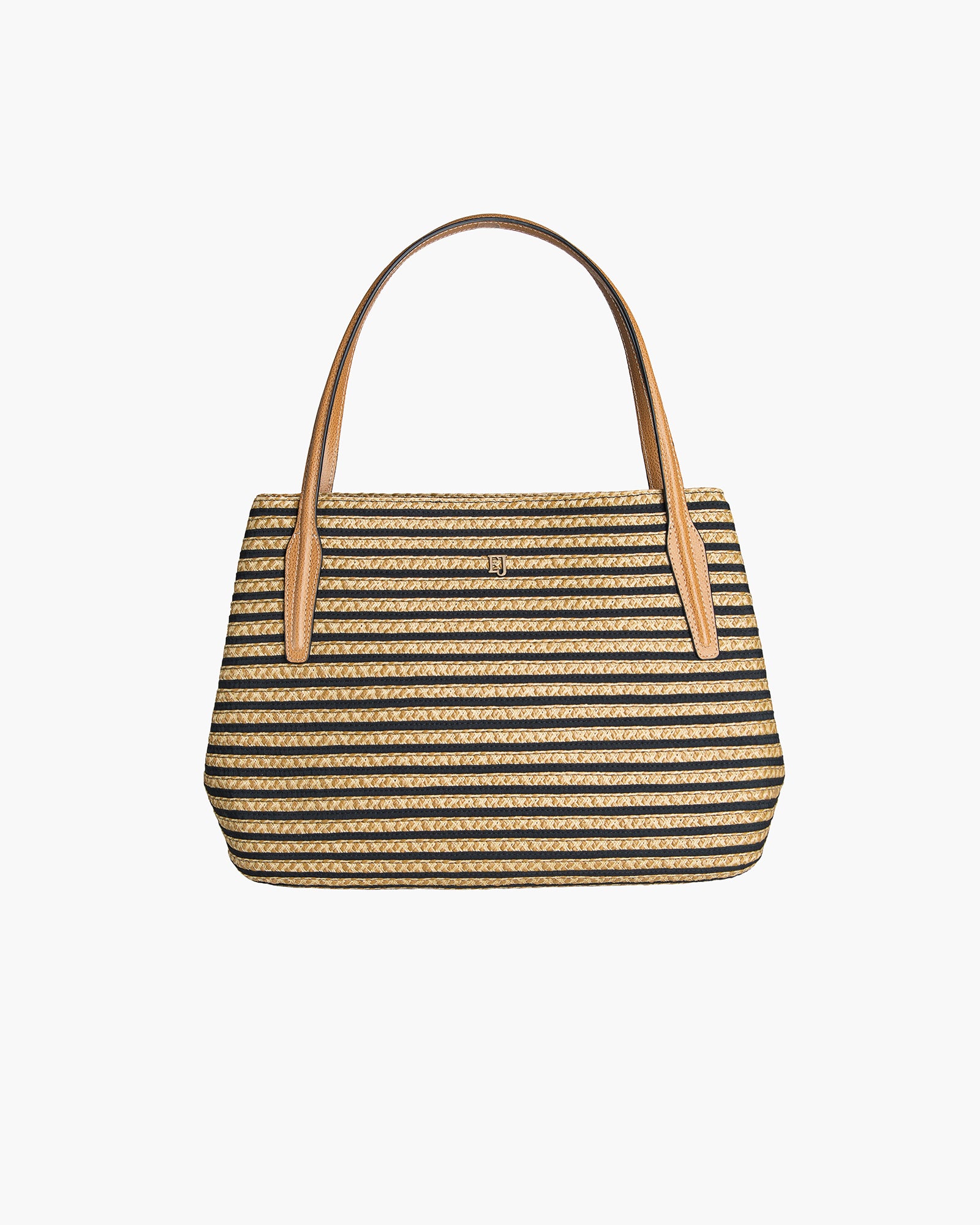 Squishee® Isla Straw Bag Black Mix