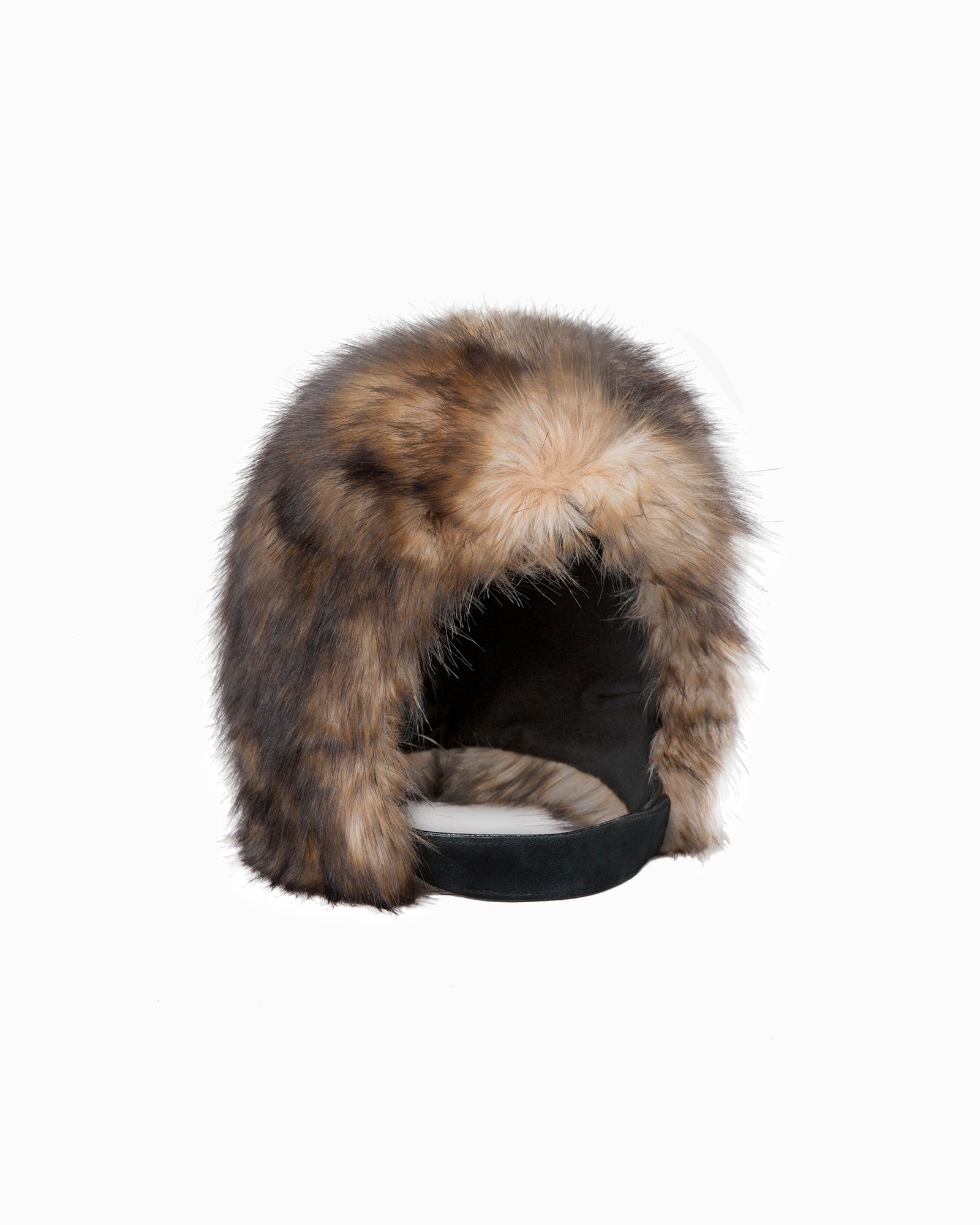 Faux Fur Helmet